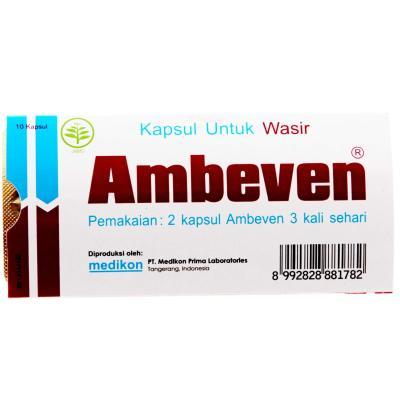 Ambeven Obat Wasir 10 Kapsul